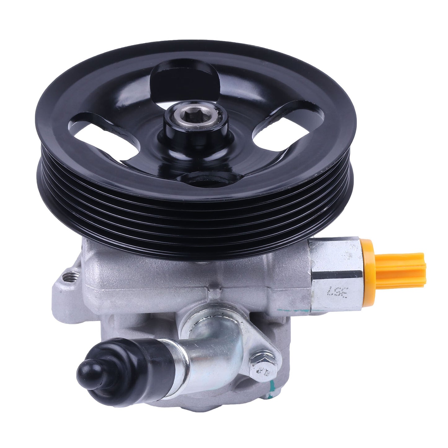 Power Steering Pump W/ Pulley For 12-17 Jeep Wrangler 3.6L V6 GAS DOHC 20-1039
