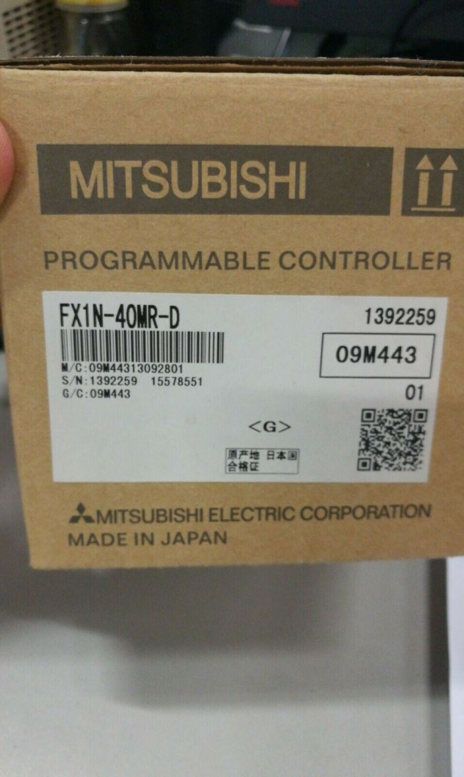 1pcs Mitsubishi PLC FX1N-40MR-D   FX1N40MRD