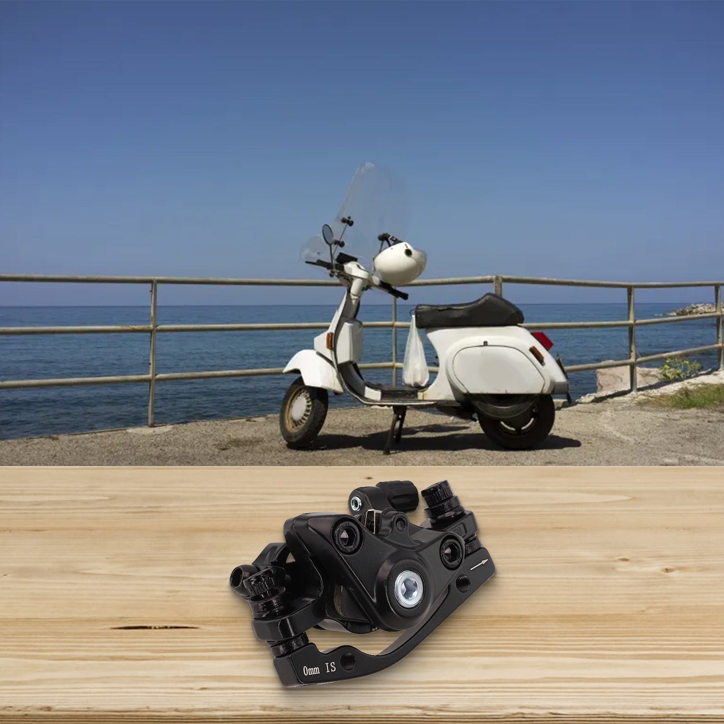 Efficient Ebike Disc Brake Caliper Reliable Front and Rear Braking System