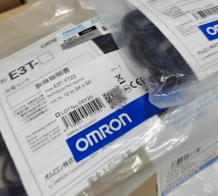 1pcs Omron E3T-FT23  Photoelectric Switch Sensor   2m