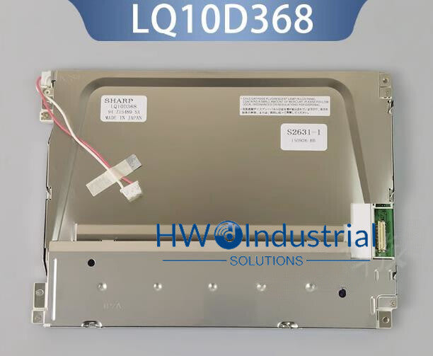 1PC Sharp 10.4-inch LCD Screen Industrial Display LQ10D368