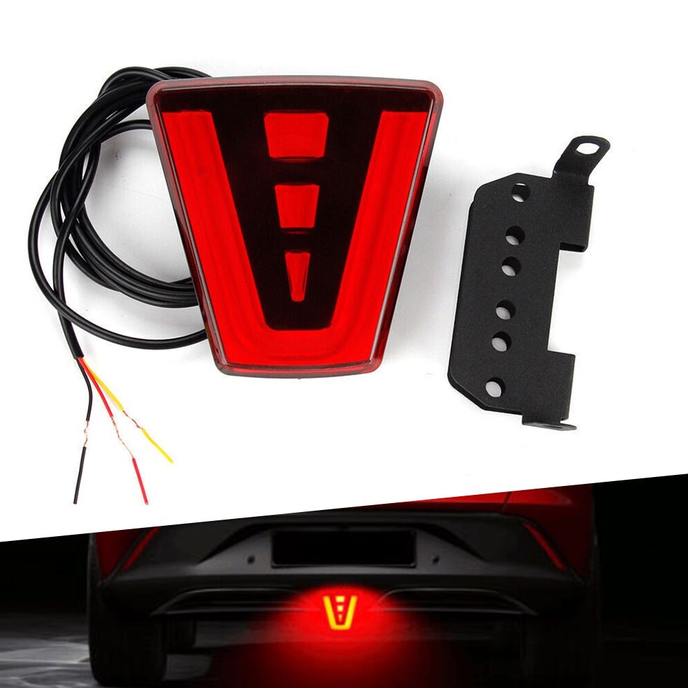 LED F1 Style Red Third Rear,Tail Brake Light Stop Fog Lamp