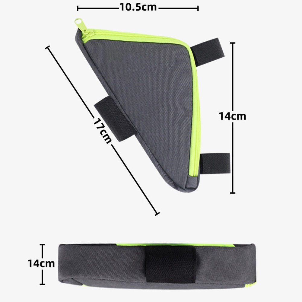 Spacious Triangle Bag for For brompton Bicycle Lightweight and Practical