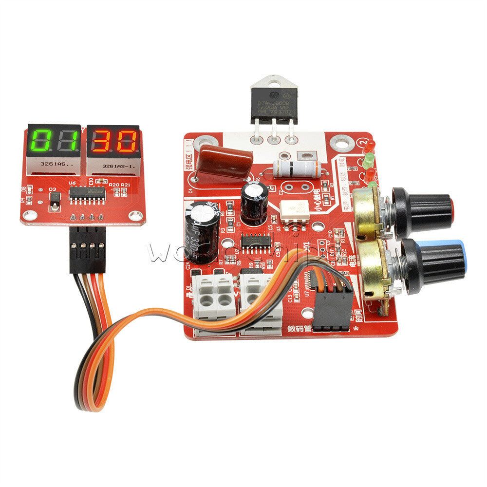 Digital 40A/100A Spot Welder Machine Controller Time Current Control Board