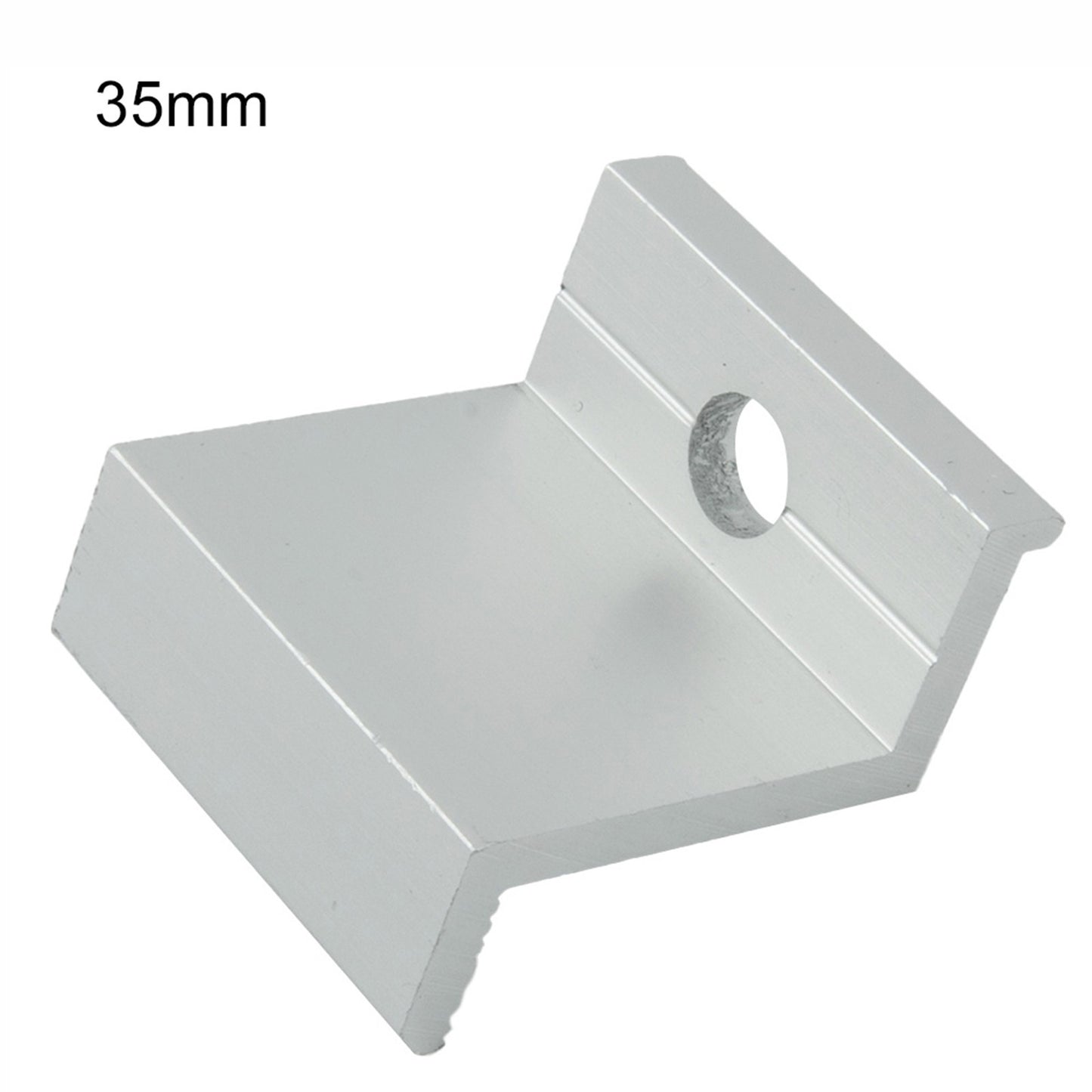 10Pcs End Clamp 4 Types PV End Clamp Photovoltaic Solar Panel Mount