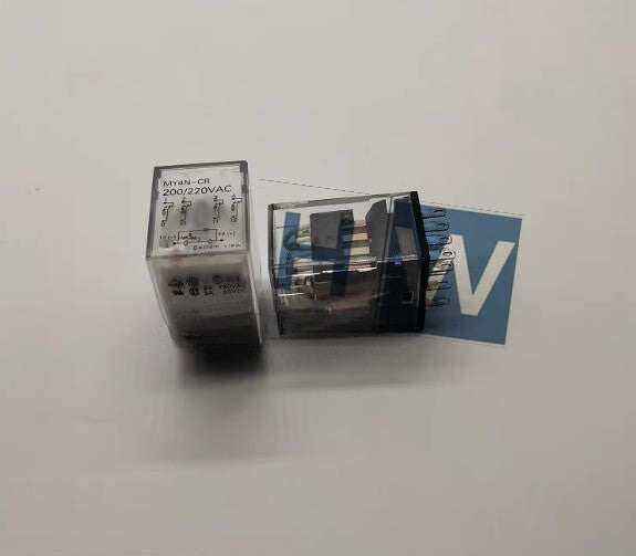 BOX /10Pcs Small Electromagnetic Relay MY4N-CR AC220V