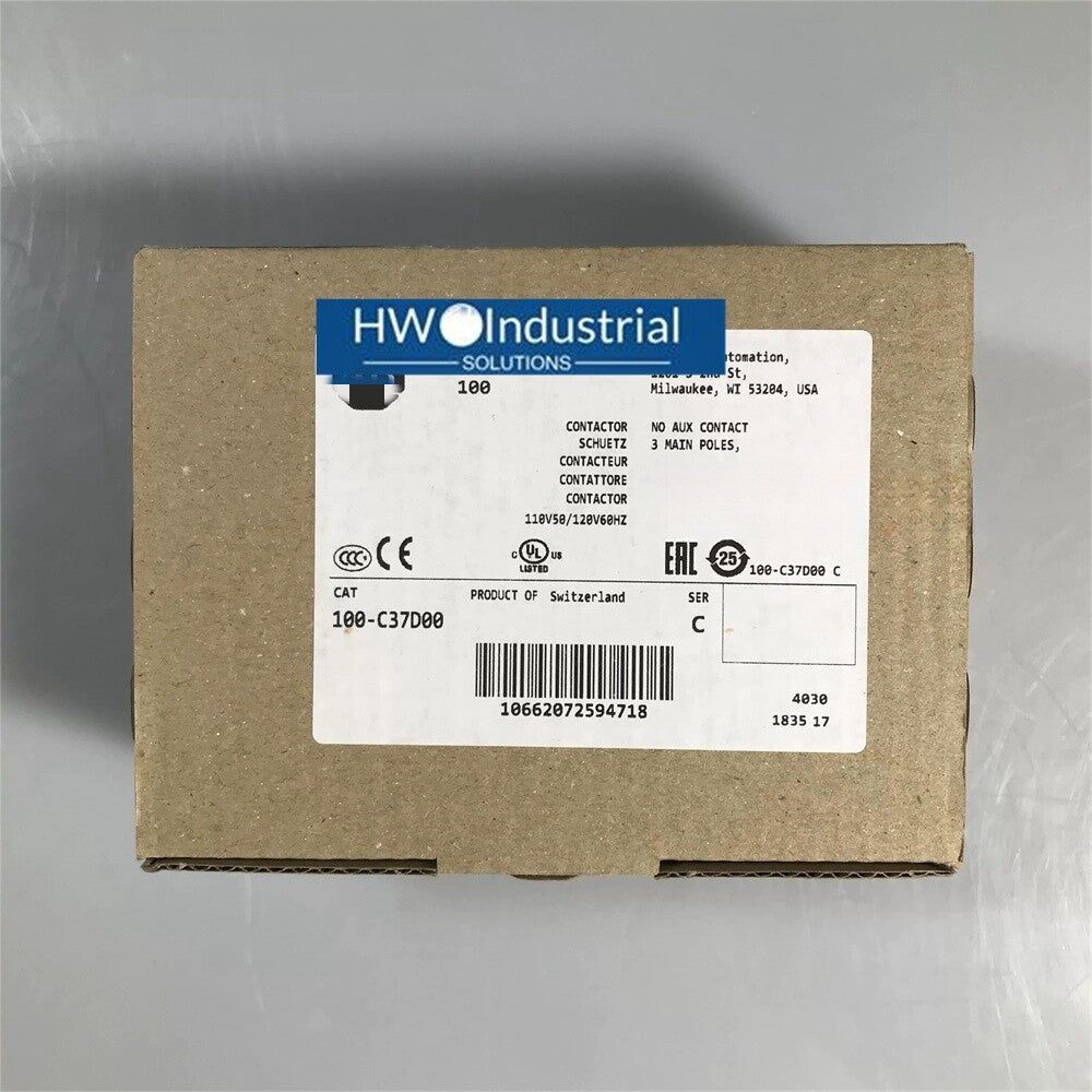 1/piece  100-C37*00 100-C37D00 110V-120V Contactor