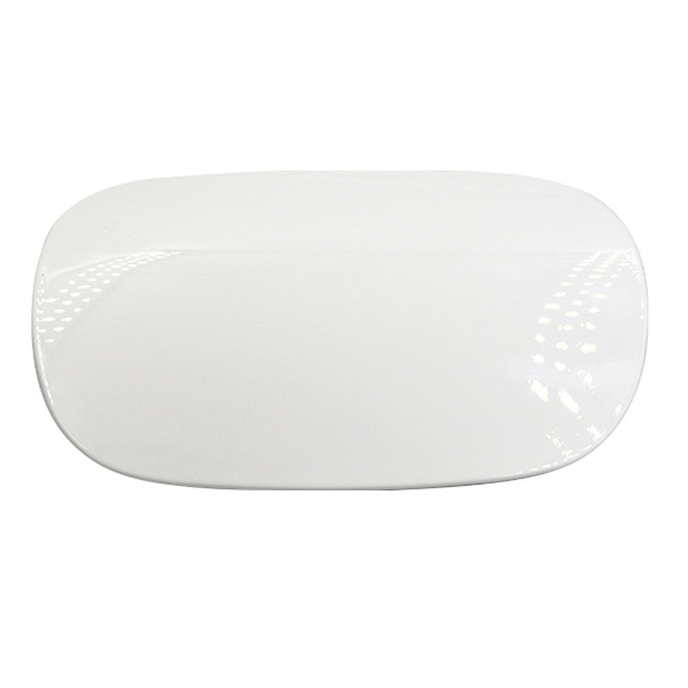 Fuel Filler Door Cover White for Mercedes C450 C350e C400 For C300 Sedan
