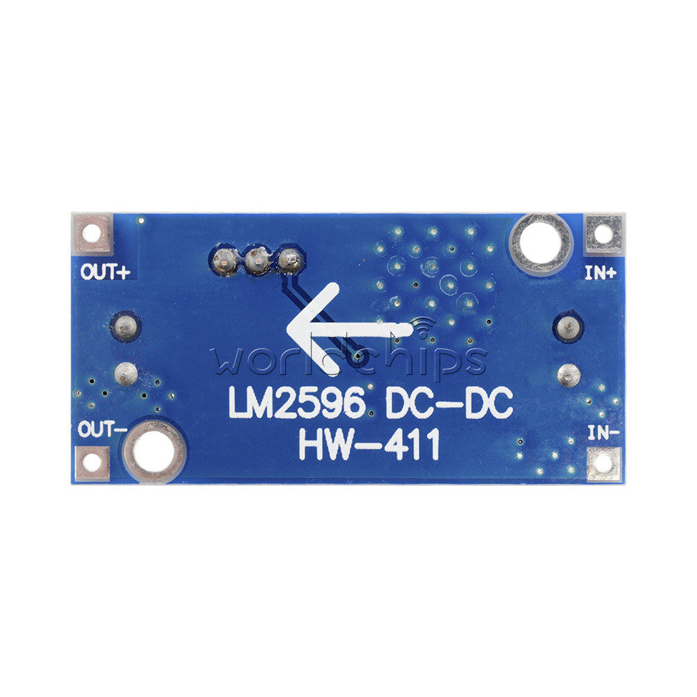 10PCS DC-DC 4V-35V 1.23V-30V LM2596 Power Supply Buck Step down Converter Module