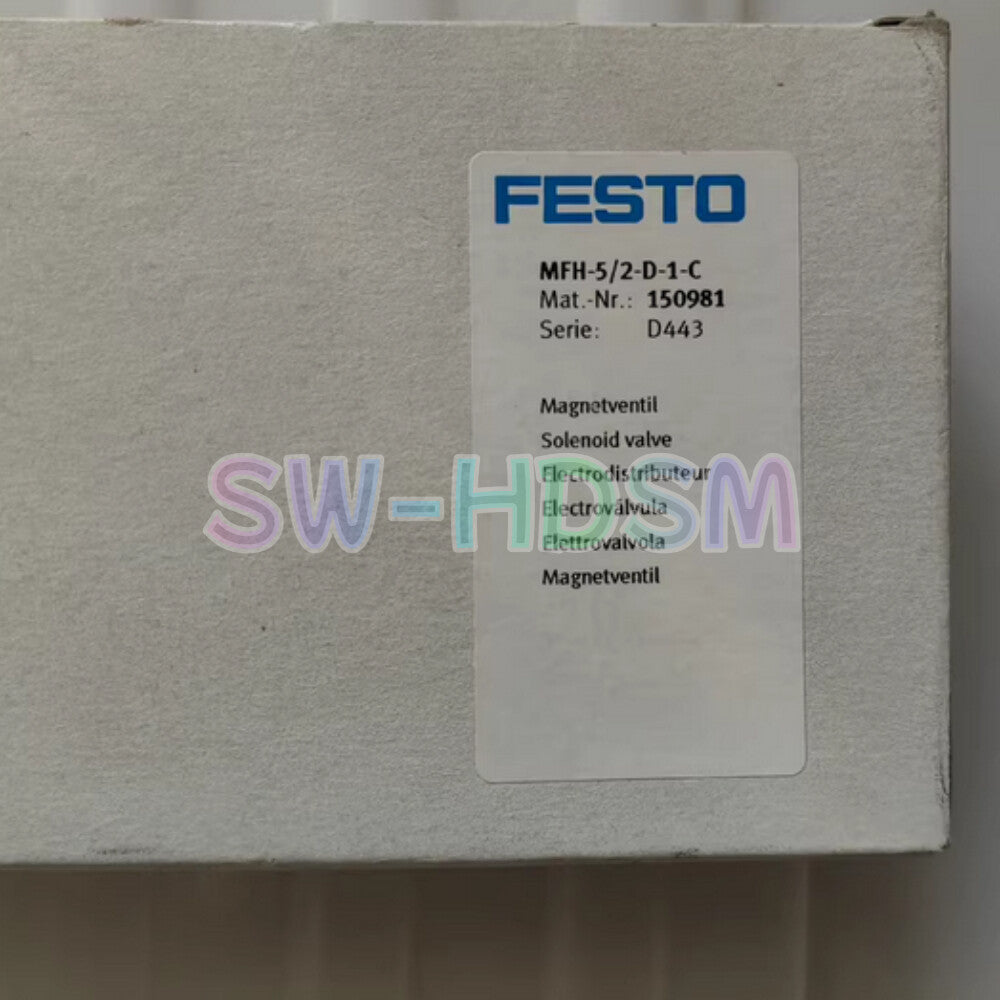 1PCS   Festo MFH-5/2-D-1-C 150981 Freight Free