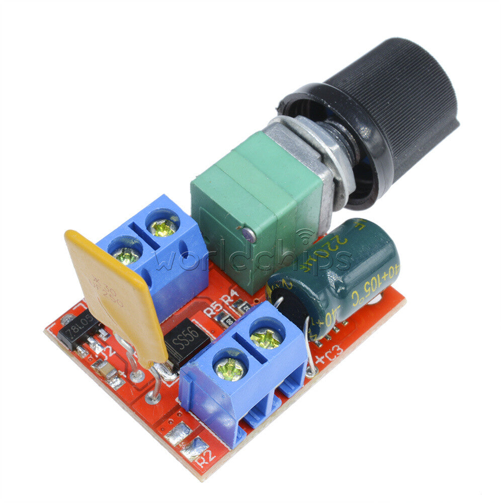 10Pcs DC 3V-35V 5A Motor PWM Speed Controller Speed Control Switch LED Dimmer