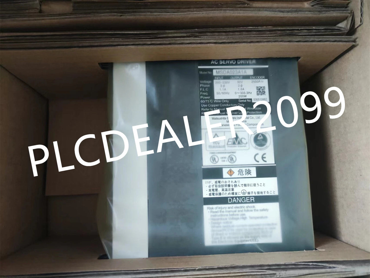 1PC   Panasonic MSDA023A1A AC Servo Drive In Box  #P