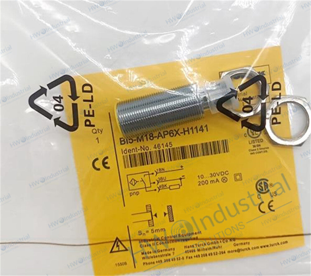 1/Piece  BI5-M18-AP6X-H1141  Turck Proximity Switch Sensor