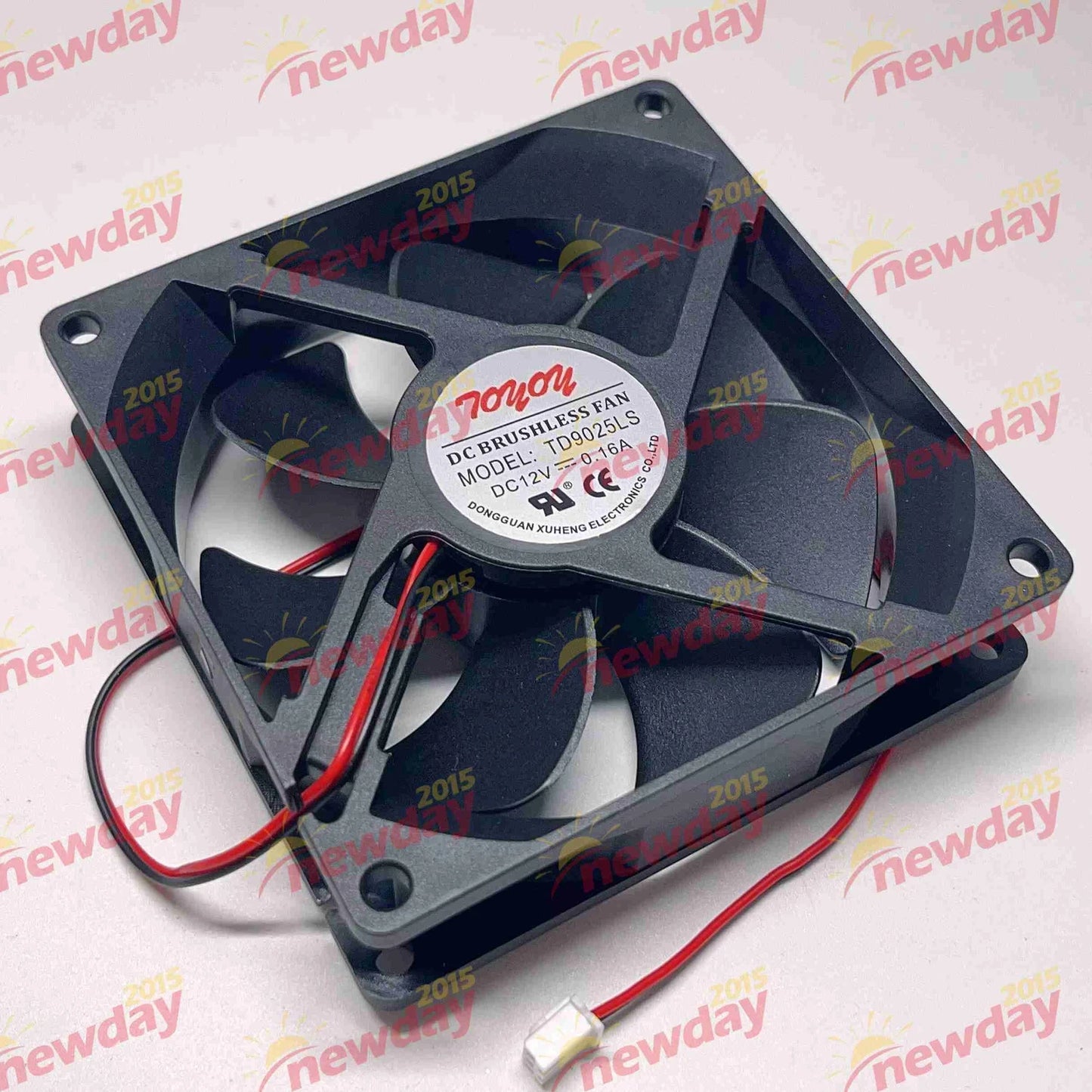 1pc 2pin Hydraulic Mute Cooling Fan For TONON TD9025LS 12V 0.16A 90*90*25mm