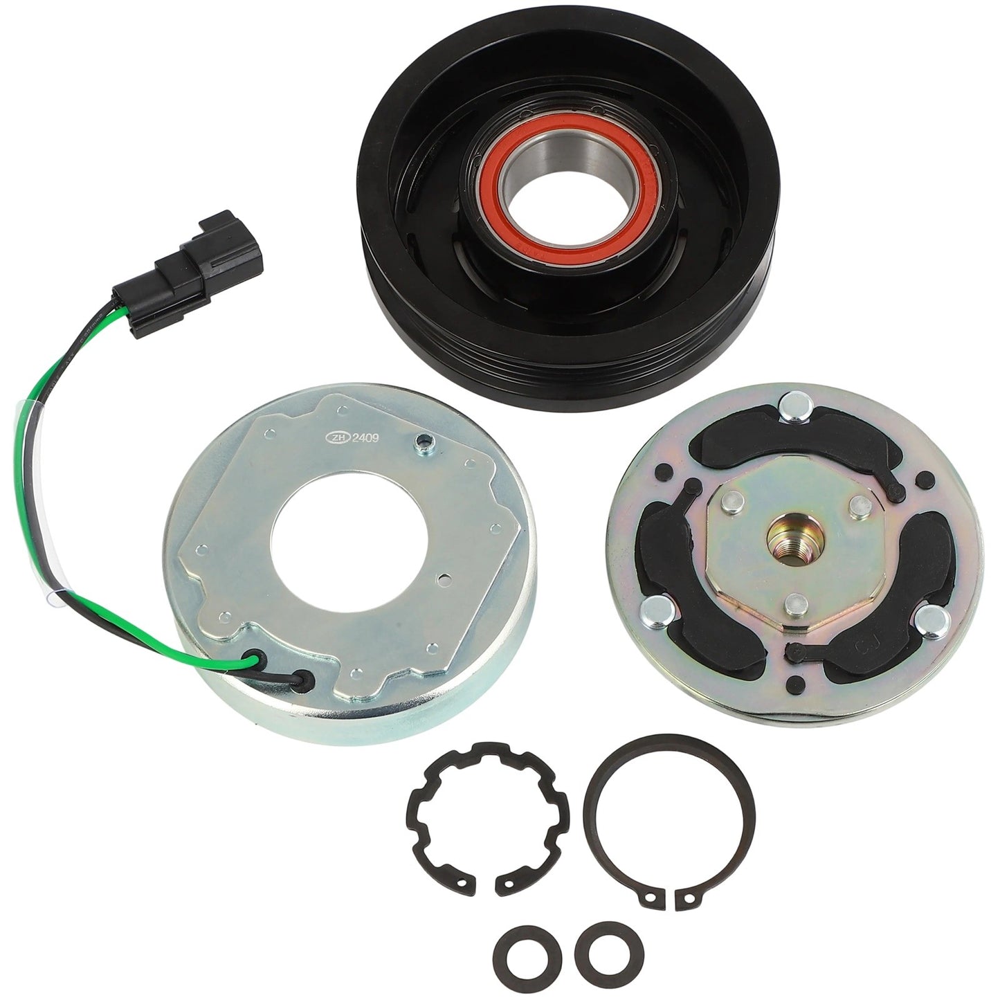 AC Compressor Clutch Kit For Ford Edge Lincoln Nautilus 2.7L 2019-2020 2021 2022