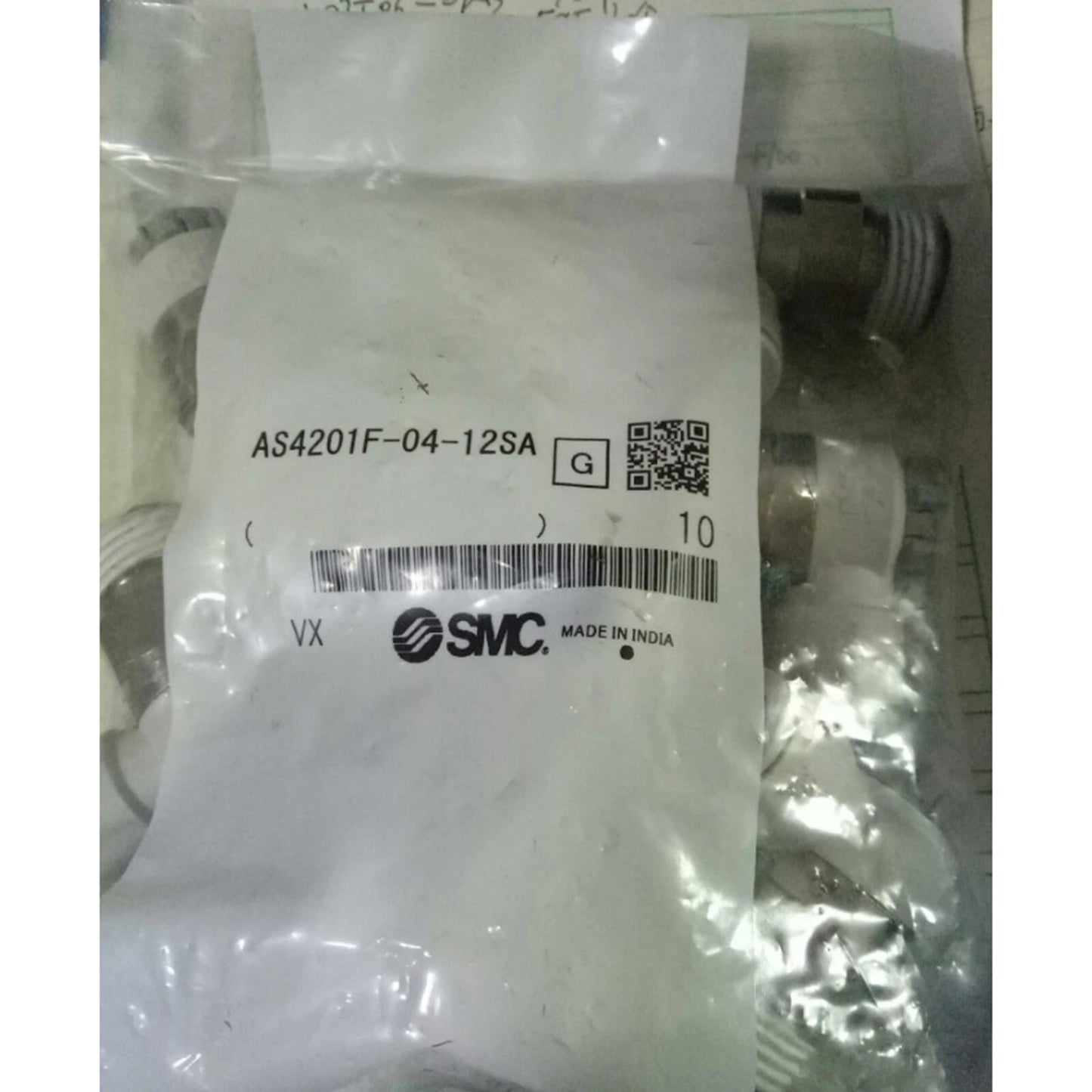 1Bag/10Pc  SMC AS4201F-04-12SA Control Valve Free shipping #P