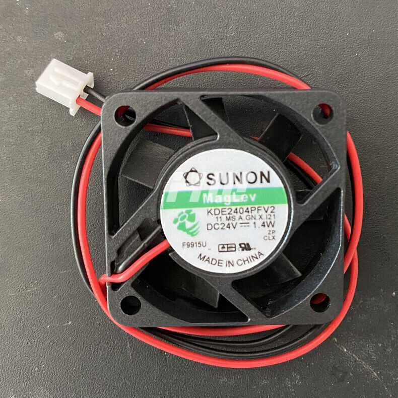 Sunon KDE2404 PFV 2 4010 4cm 24v 1.4w 2-pin magnetic suspension cooling fan
