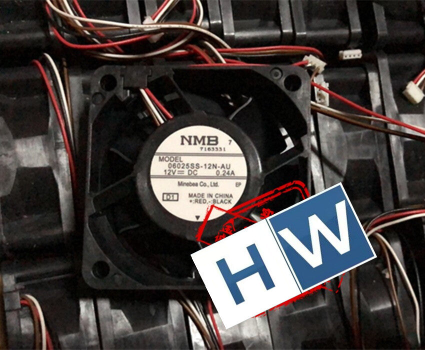 NMB 6025 6CM 06025SS-12N-AU 12V 0.24A 4-wire Projector Cooling Fan