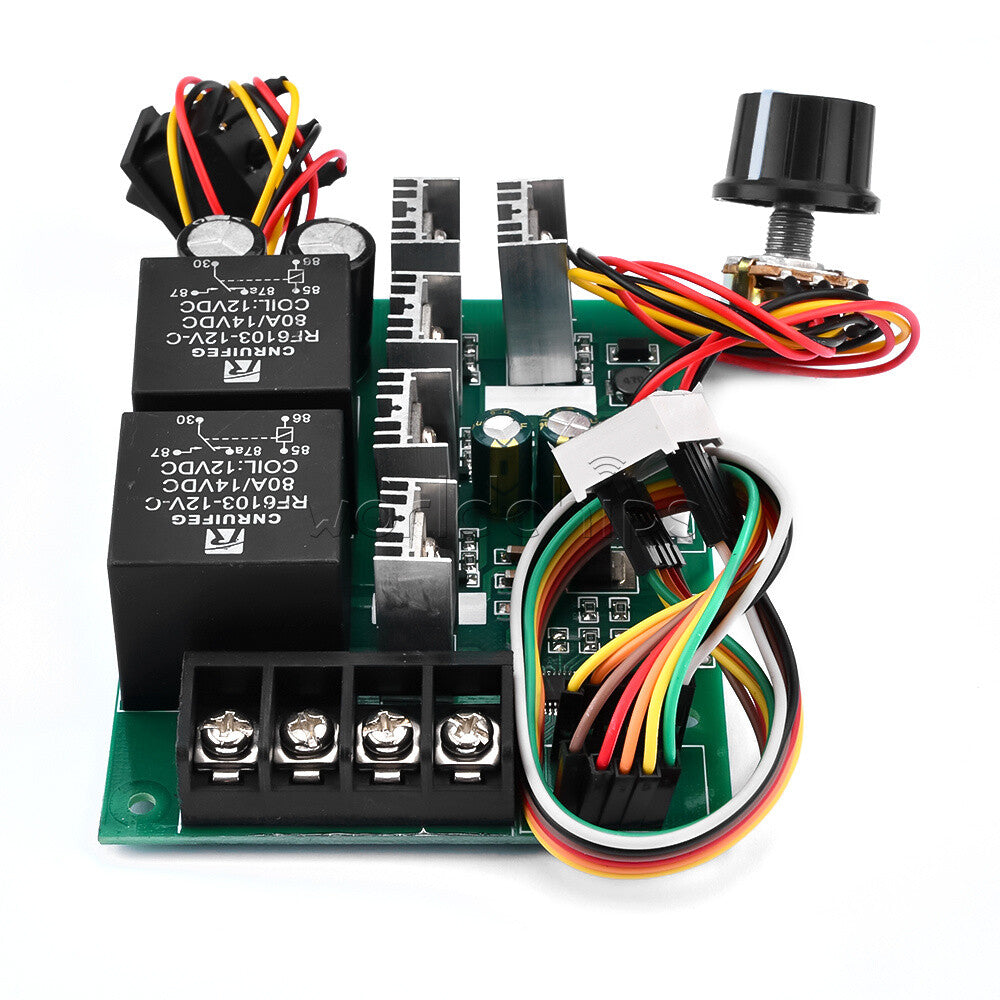 DC10-55V 40A PWM Speed Regulator Function DC Brush Motor Controller Switch