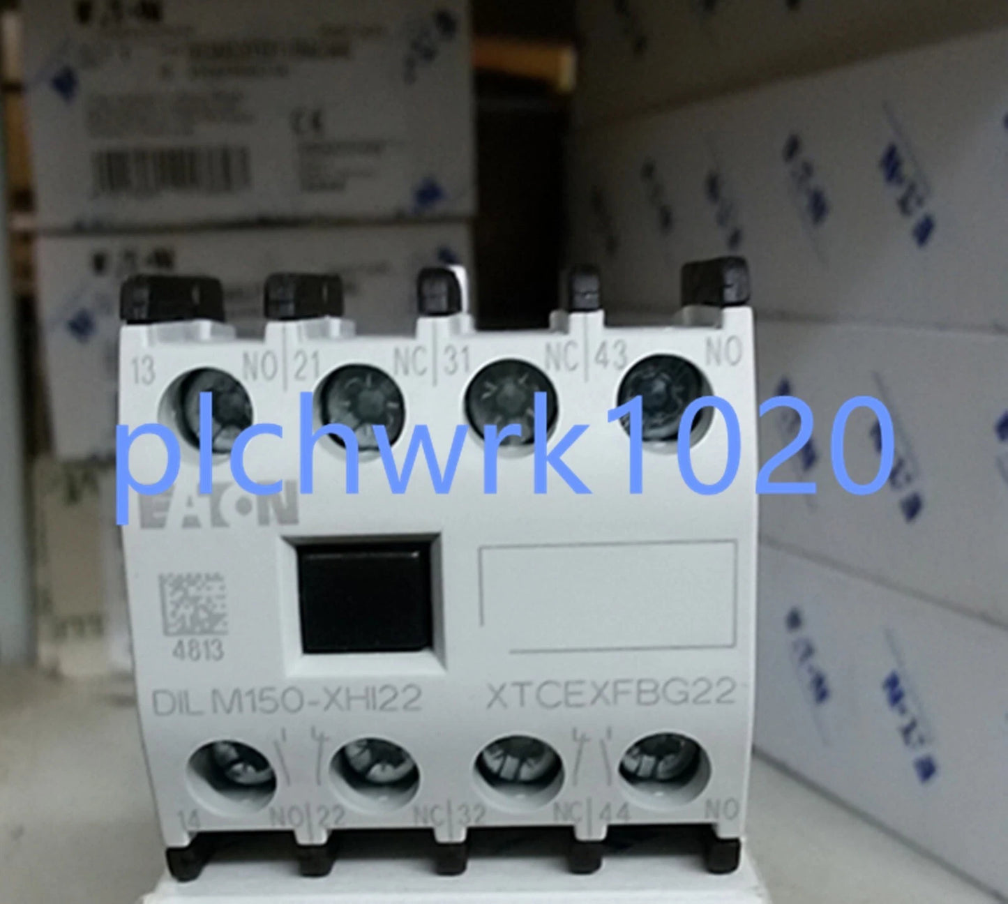 1 PCS  EATON Contactor auxiliary contact DILM150-XHI22 #P