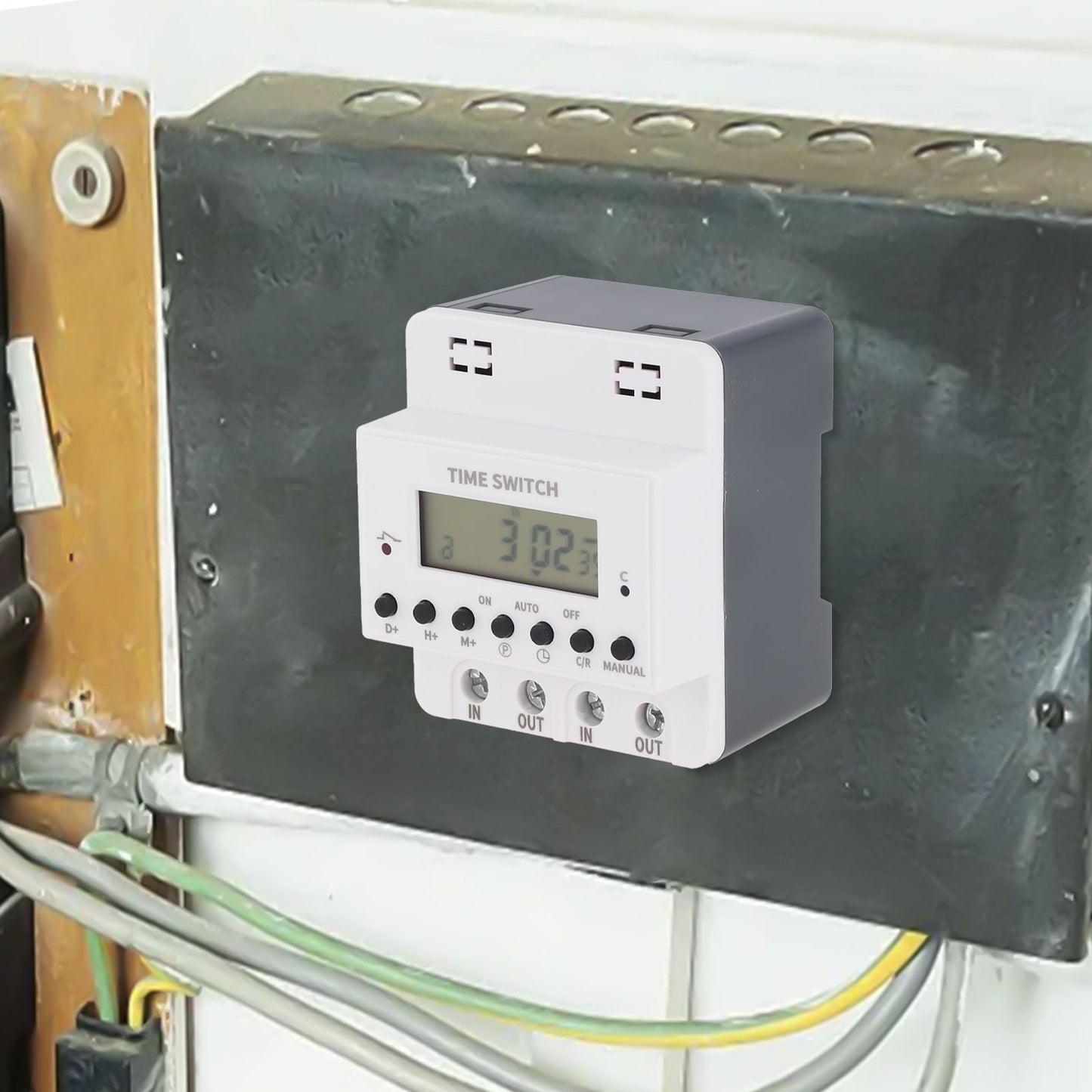 Digital Timer Switch Relay KG316T AC220V 60A-100A Electronic Programmable Timer