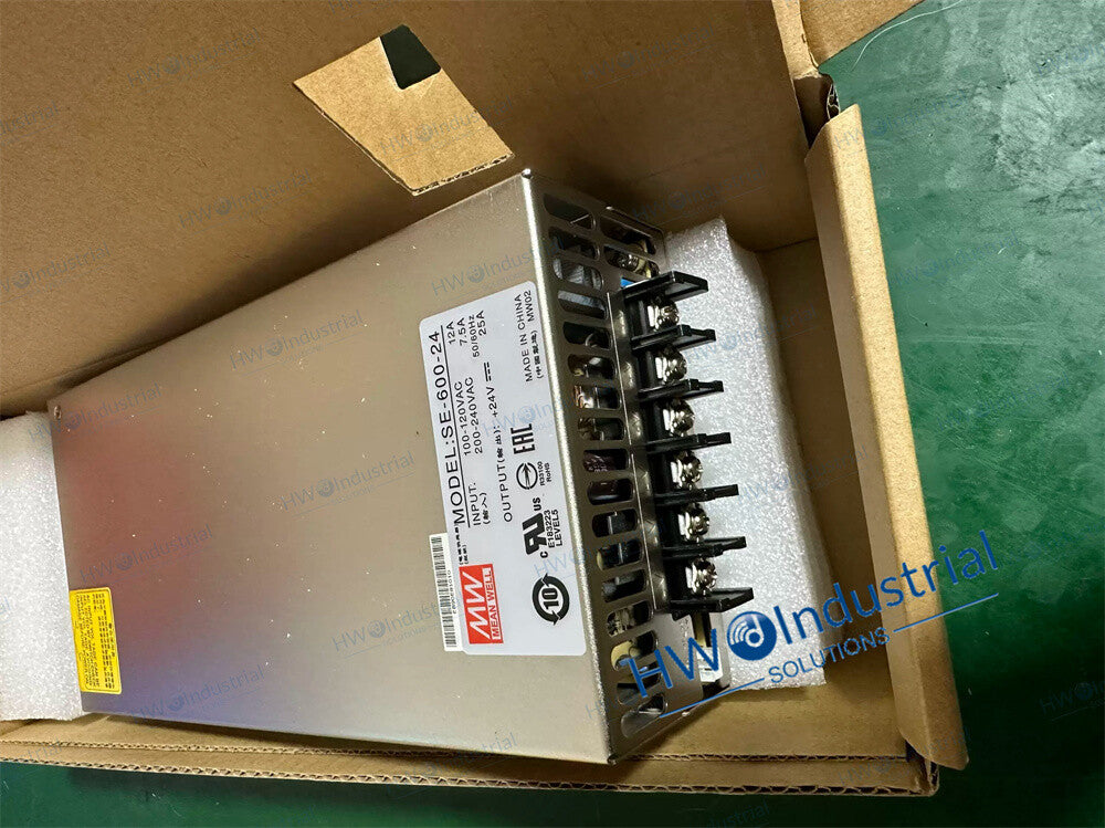1/piece SE-600-24 600W 24V 25A MEAN WELL High Power Industrial Power Supply