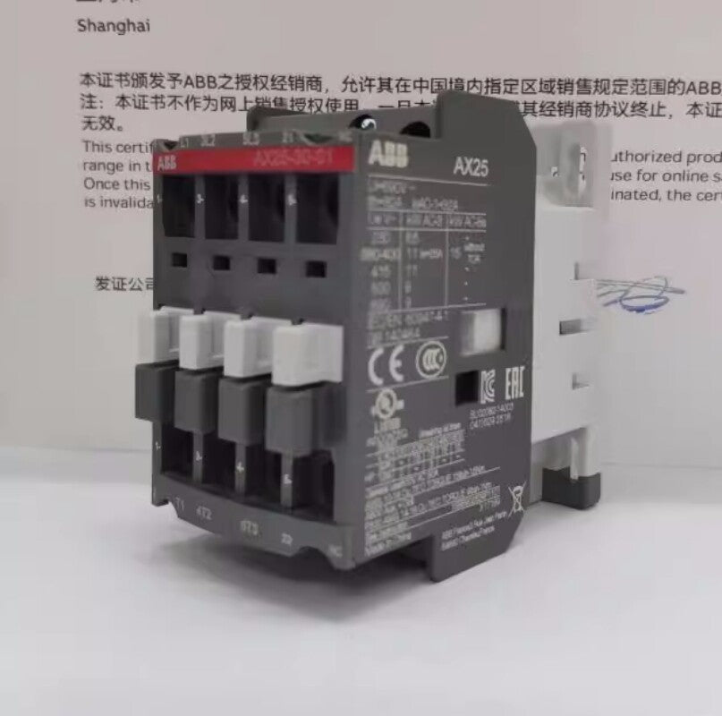 1pcs  ABB AX25-30-01-81 Contactor 24V 50/60Hz 1SBL931074R8101