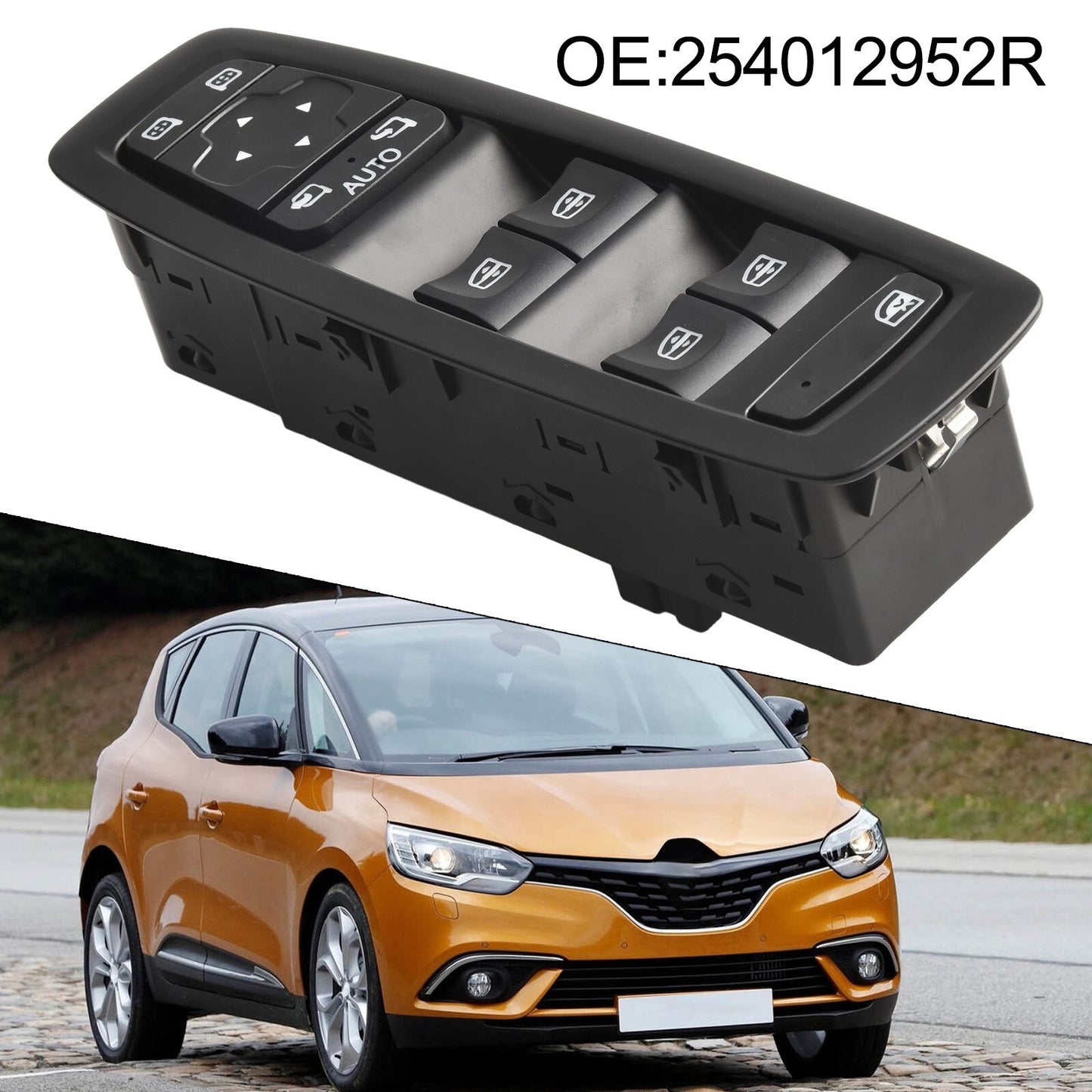 OEM 254012952R Window Switch Electric Power Glass Lifter For Kadjar 2015-2022