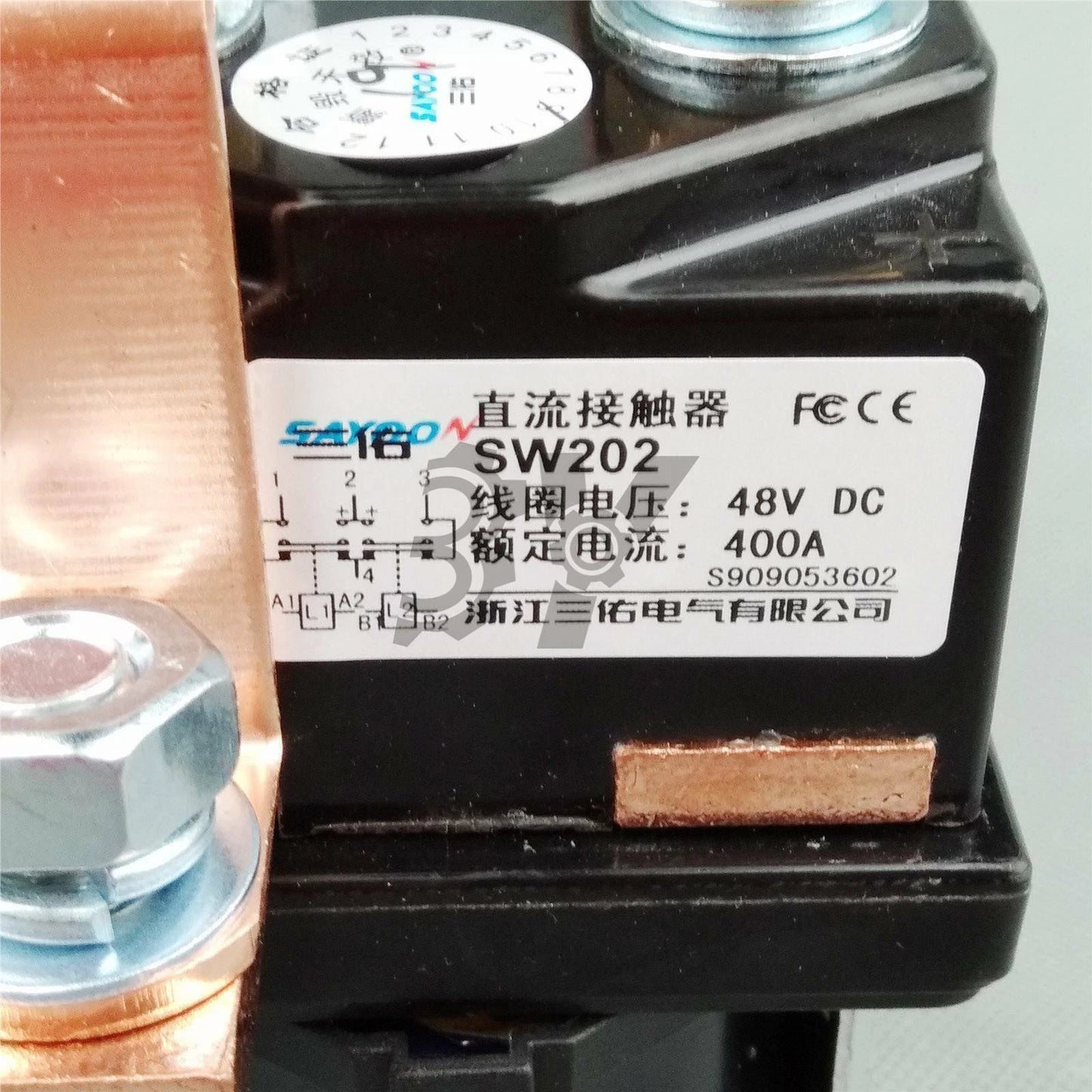 Heavy Duty Solenoid Reversing Contactor 48V 400A for Bad Boy Buggies UTV SW202