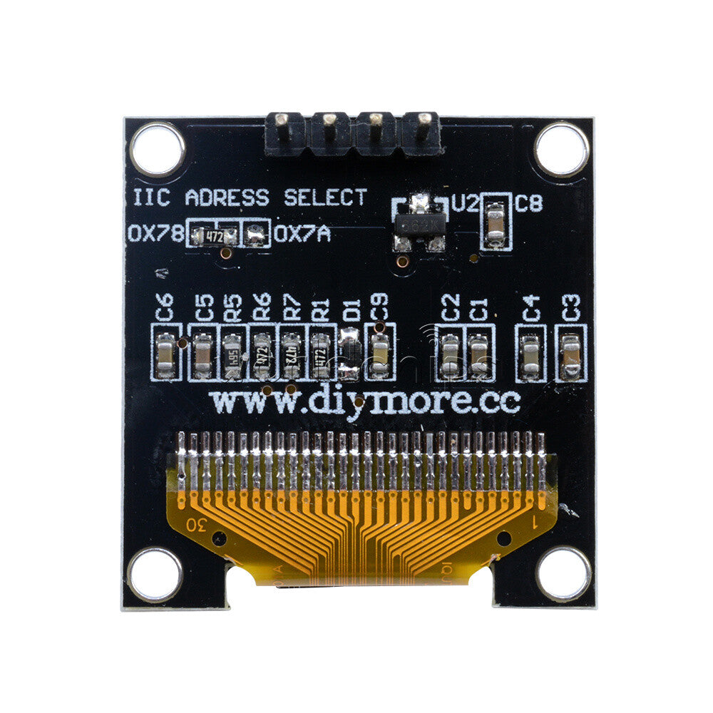 5PCS 3-5V 0.96" Inch  128X64 OLED LCD Display I2C IIC Serial Module for Arduino