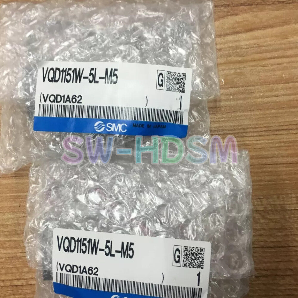 1PCS  For SMC VQD1151W-5L-M5 Solenoid Valve VQD1151W5LM5 freight free