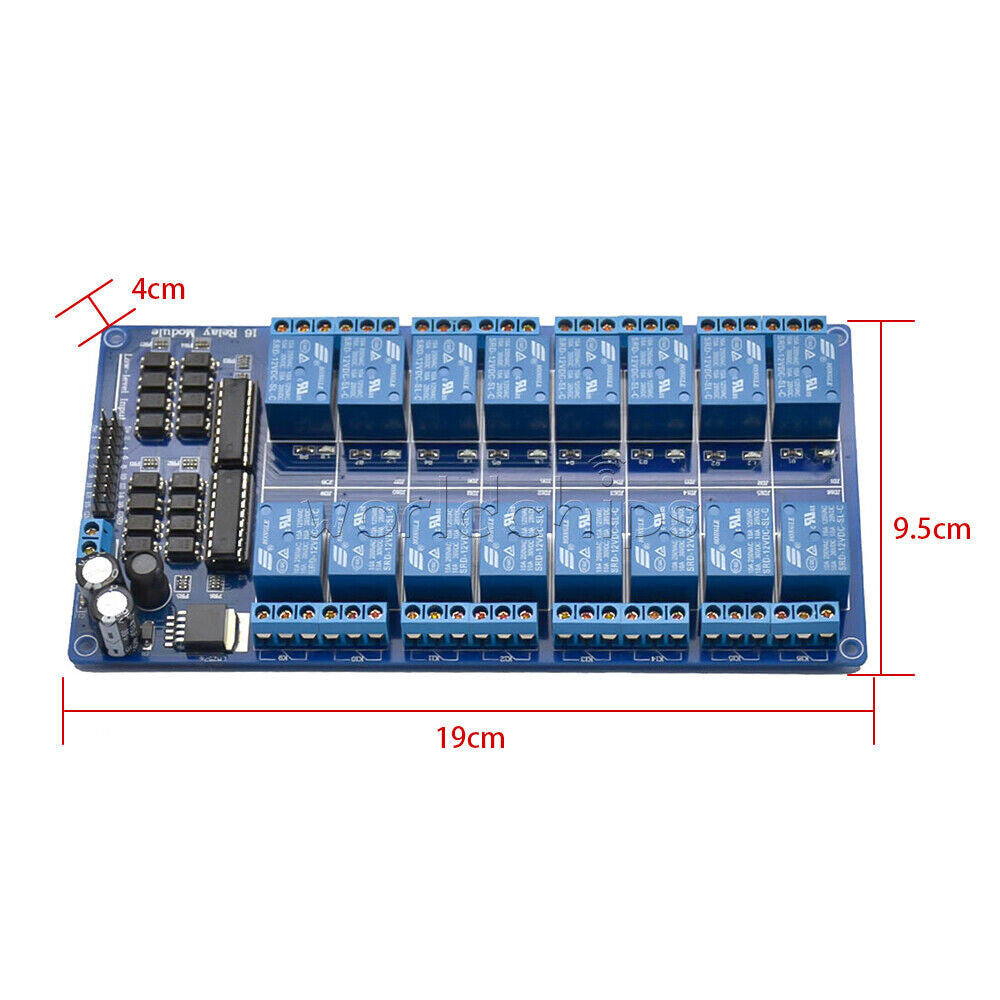 Ethernet control module 8/16 Channel relay controller board With RJ45 interface