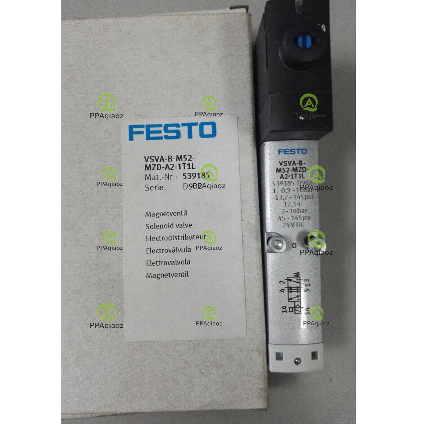 FESTO VSVA-B-M52-MZD-A2-1T1L 539185 1PC  Solenoid Valve Free Shipping