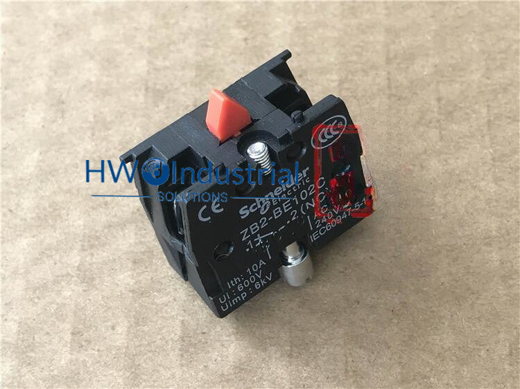 5PC  Button Switch Auxiliary Contact ZB2-BE102C Normally Closed 1NC