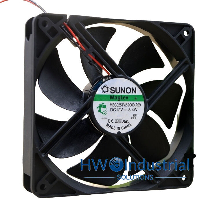 1PC MEC0251V2-0000-A99 12V 3.4W 12CM 12025 SUNON 2-wire Chassis Cooling Fan