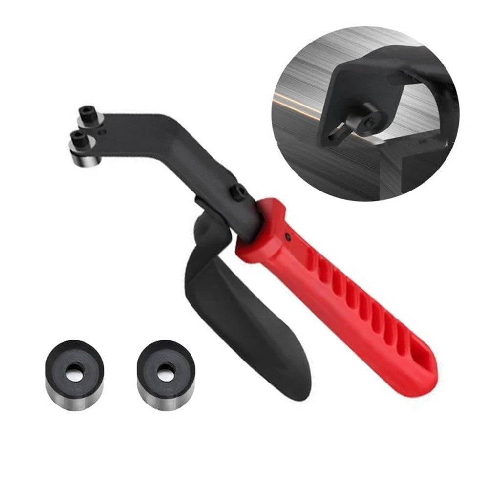 DB1000 Double Sided Sheet Metal Burr Trimming Tool with Circular Cutting Action