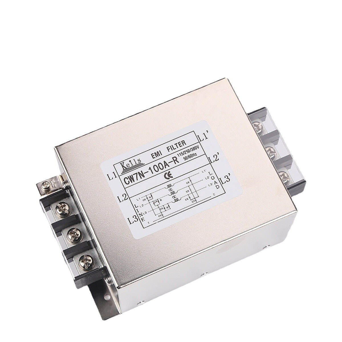 1PC KEILS CW7N-250A-R 300A 400A 500A Power Filter Three-phase Three-wire 380V