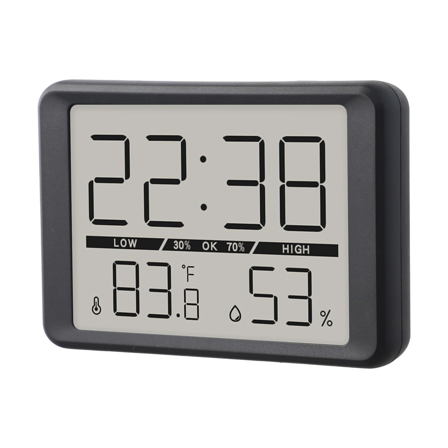Dual Format Display Digital Timer for Easy Reading of Time & Conditions