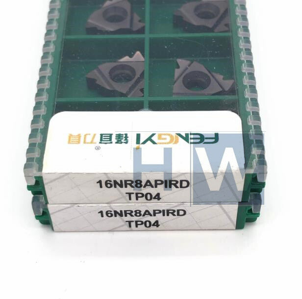 Box/10Pcs CNC Blade 16NR8APIRD TP04 Threaded Blade Knife Grain