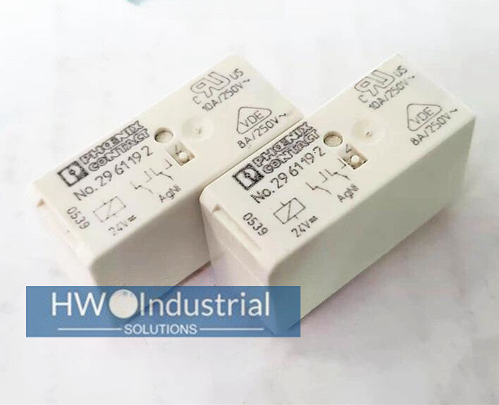 2pc  No.2961192 24VDC PHCENIX CONTAC Power Relay 2961192 8A250V 8-pin