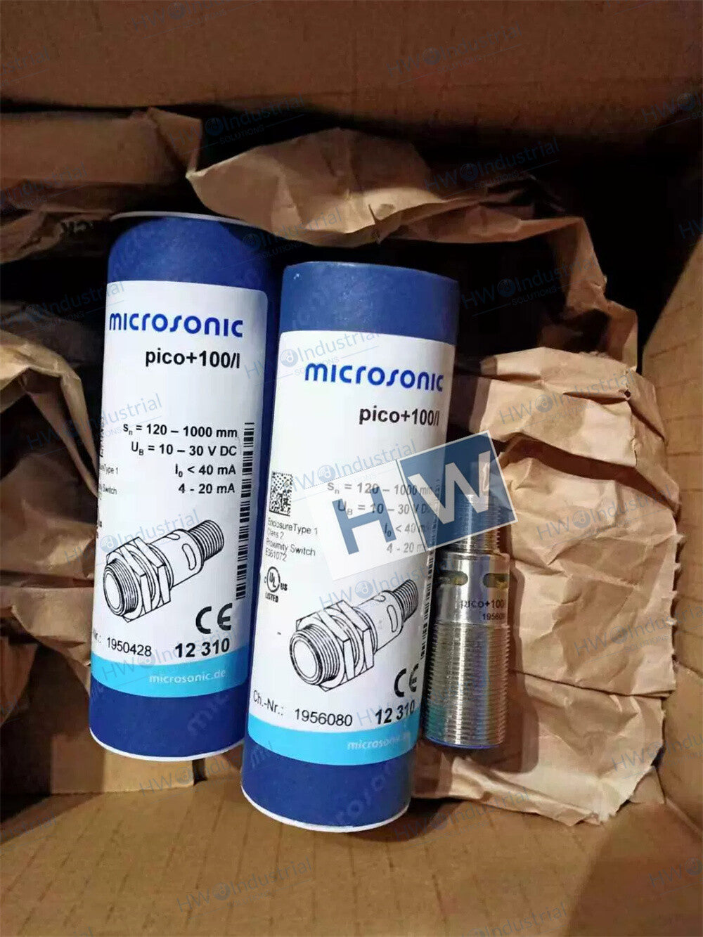 1/piece pico+100/I Micro Sonic  Ultrasonic Sensor pico+100-I