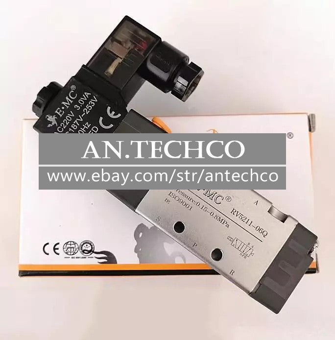 1PC  EMC solenoid valve RV5211-06Q AC220V