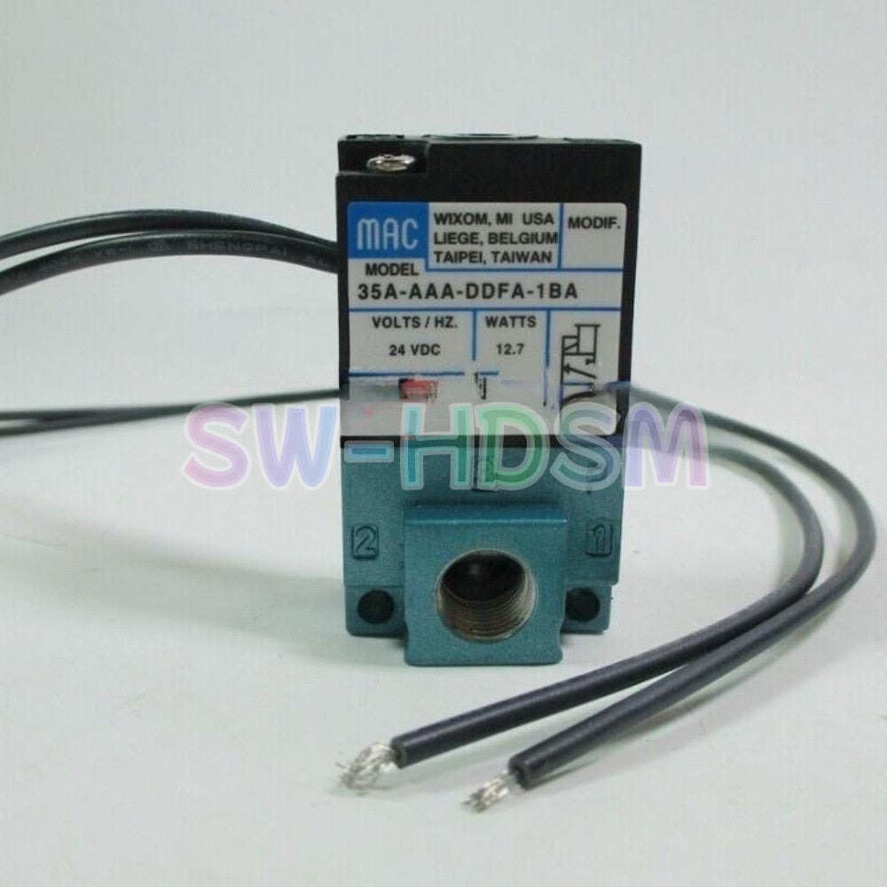 1PCS  for Mac 35A-AAA-DDFA-1BA 24V 12.7W Solenoid Valve Freight Free