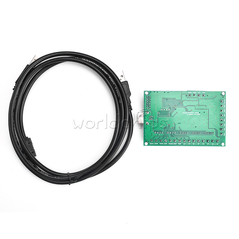 CNC USB MACH3 100Khz Breakout Board 5 Axis Interface Driver Motion Control C2U6