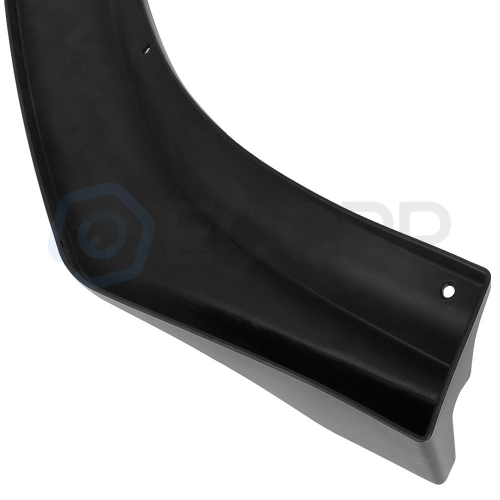 For 2016-2018 Mazda 6 3PC Gloss Black Front Bumper Body Kit Spoiler Lip