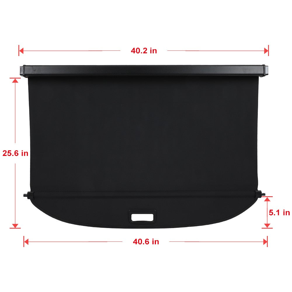 ECCPP Retractable Rear Cargo Cover For 2021 2022 2023 2024 Buick Envision 4-Door