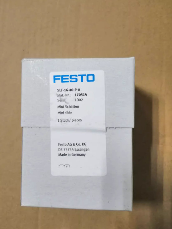 Festo Slf-16-40-P-A Mini Slide 170514 Stroke 40 Mm.