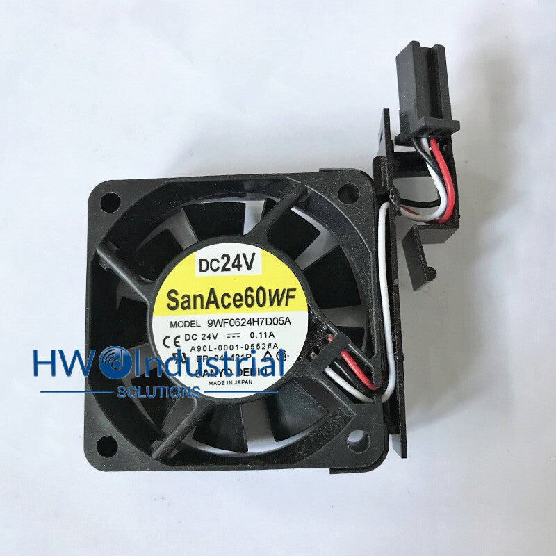 1PC A90L-0001-0552#A 9WF0624H7D05A 24V 0.11A Fanuc CNC Machine Cooling Fan