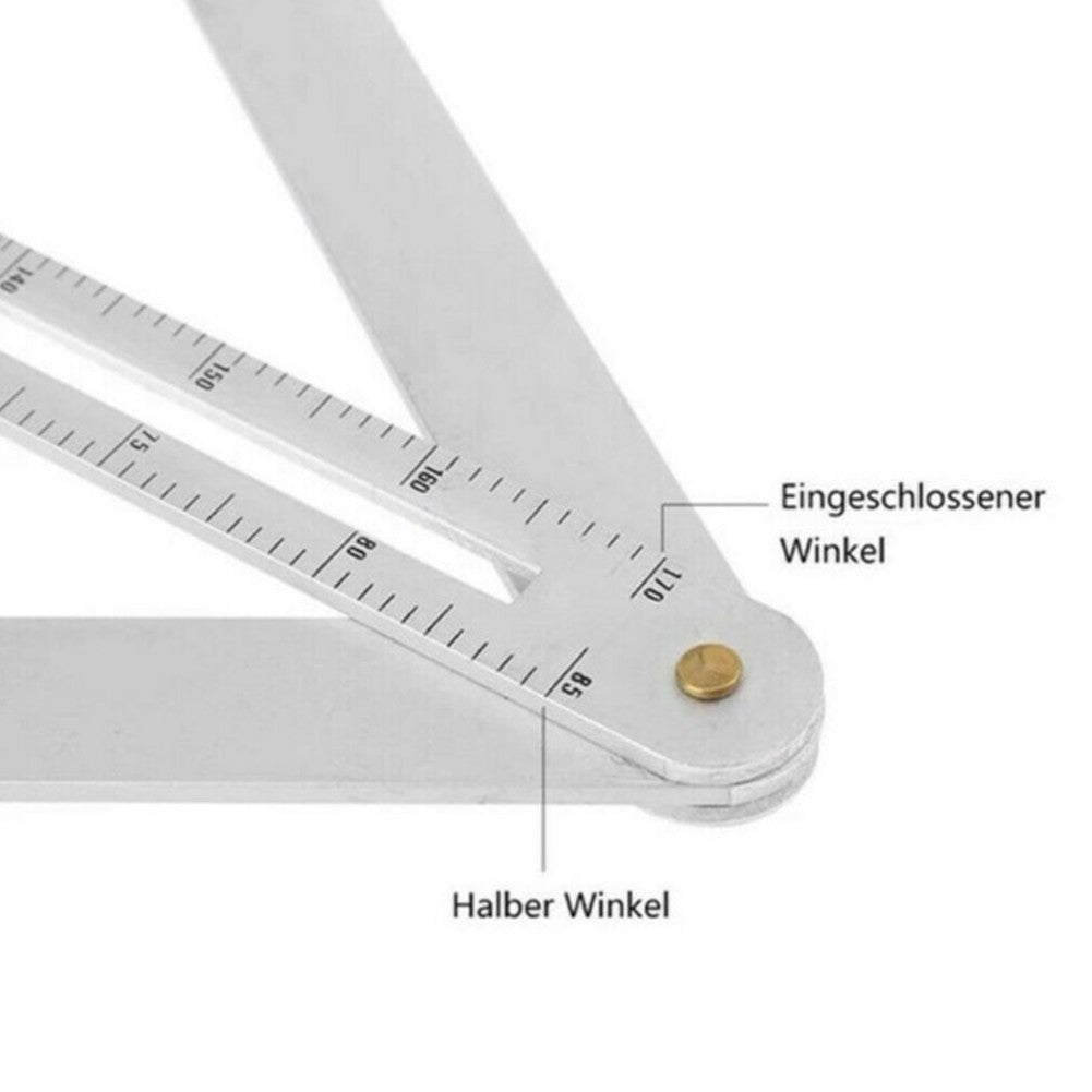 Square Protractor Protractor Artifact Foldable Gauge Measurements Multi-Angle
