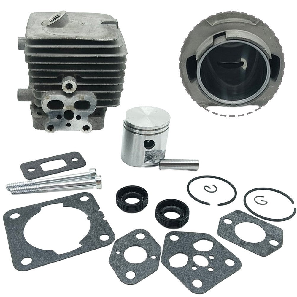 Complete Cylinder and Piston Kit for BG56 BG86 SH56 BR200 Equipment Models